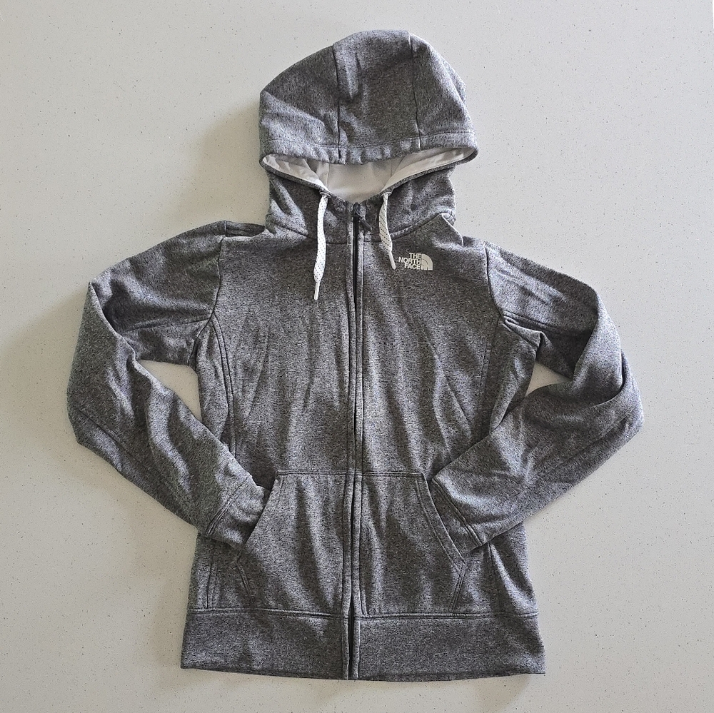 The North Face Gray Zip-up Hoodie